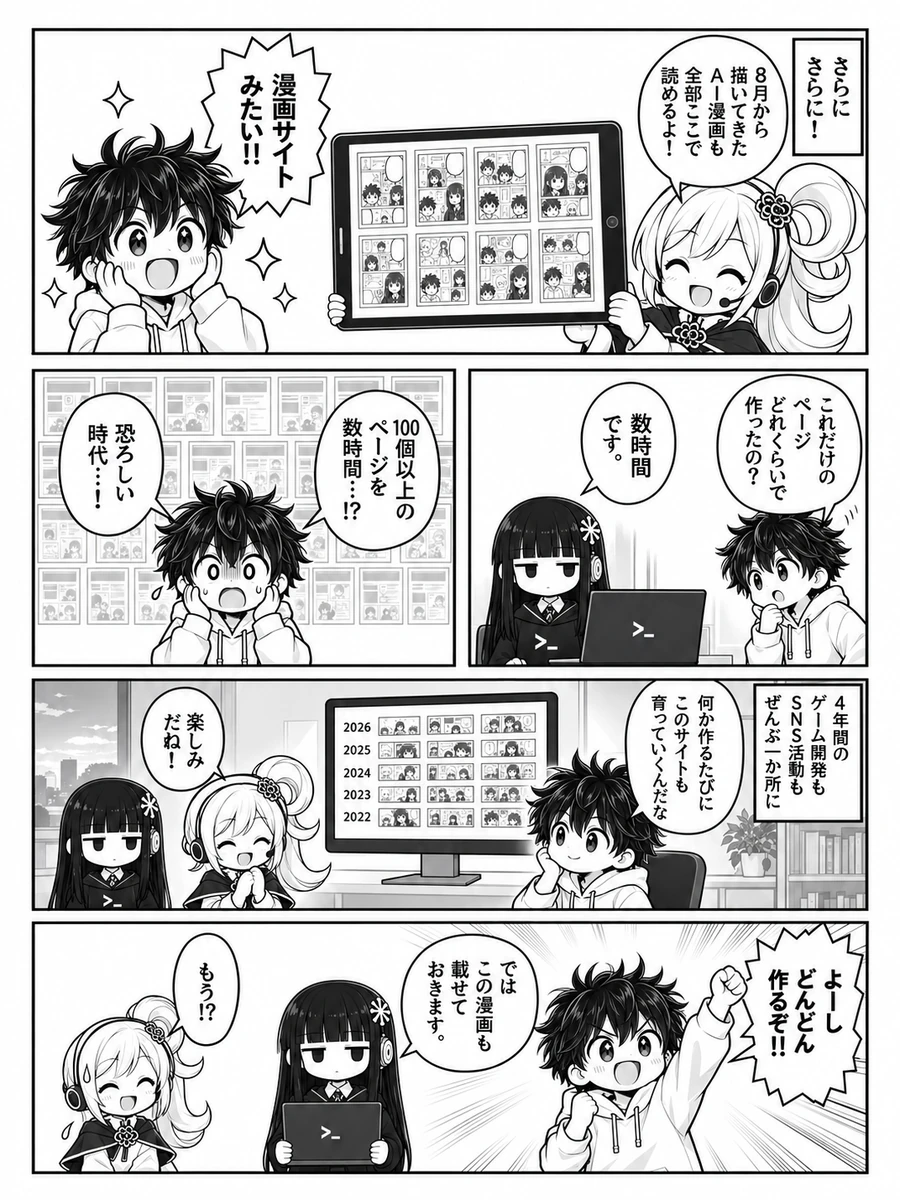 漫画『ぜんぶ載せホームページ』2ページ目