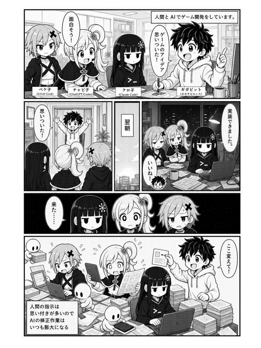 漫画『AIに作らせるな。AIを休ませろ。』1ページ目