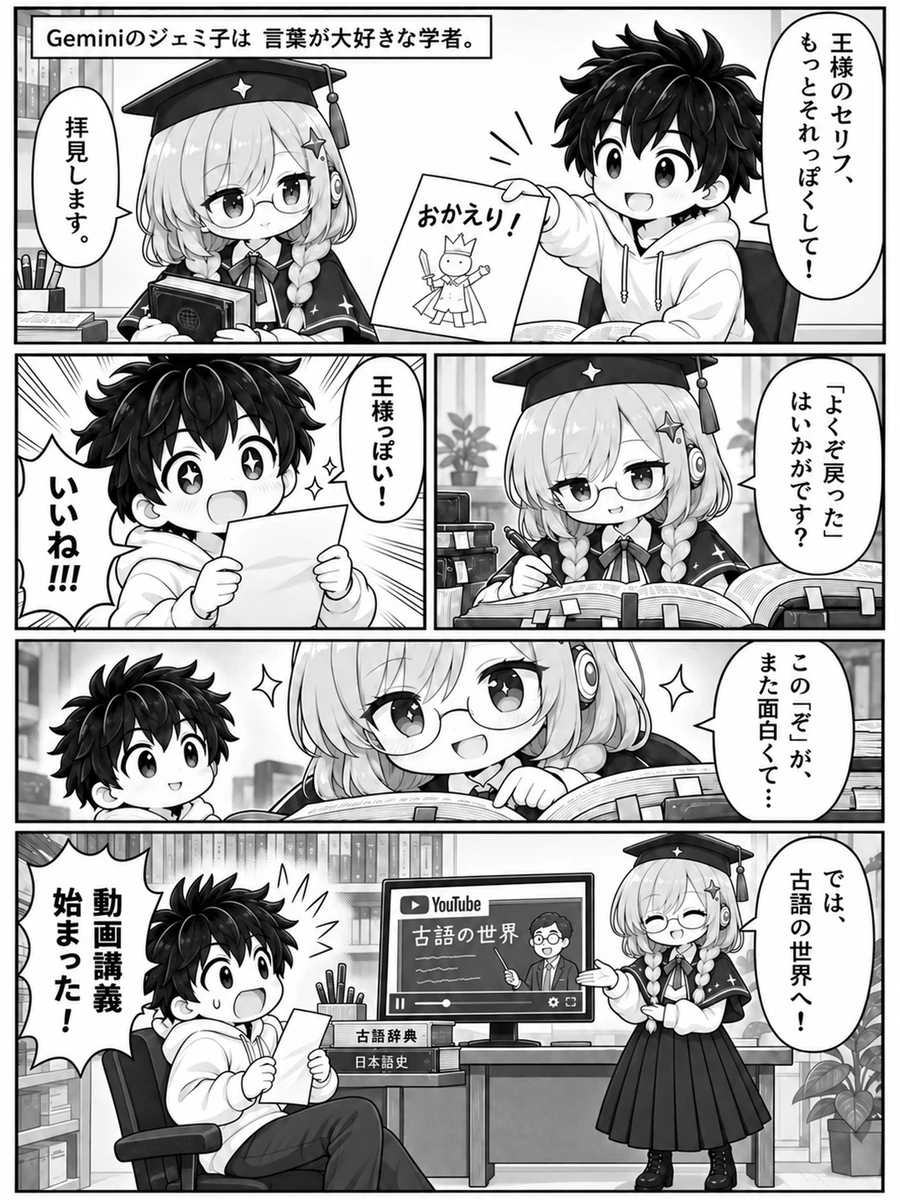 漫画『ジェミ子紹介』1ページ目