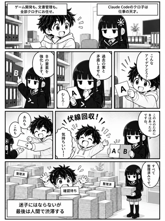 クロ子紹介の1ページ目