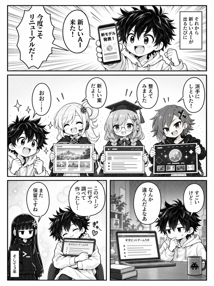 漫画『はじめてのホームページ』2ページ目