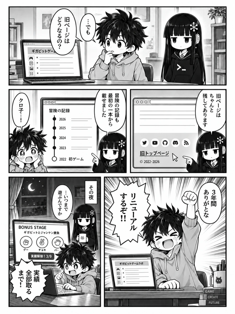 漫画『はじめてのホームページ』4ページ目